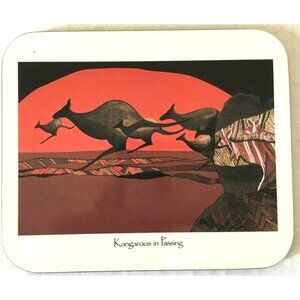 VTG Jason Designer Collection Coasters Set Of 6 Australian Indigenous Art Lined